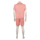 Barbie 2023 Ken Cosplay Costume Pink Outfits Halloween Carnival Suit