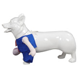 Joker Ugly Harley Quinn Dog Stand Up Pet Outfits Cosplay Costume Halloween Carnival Party Suit