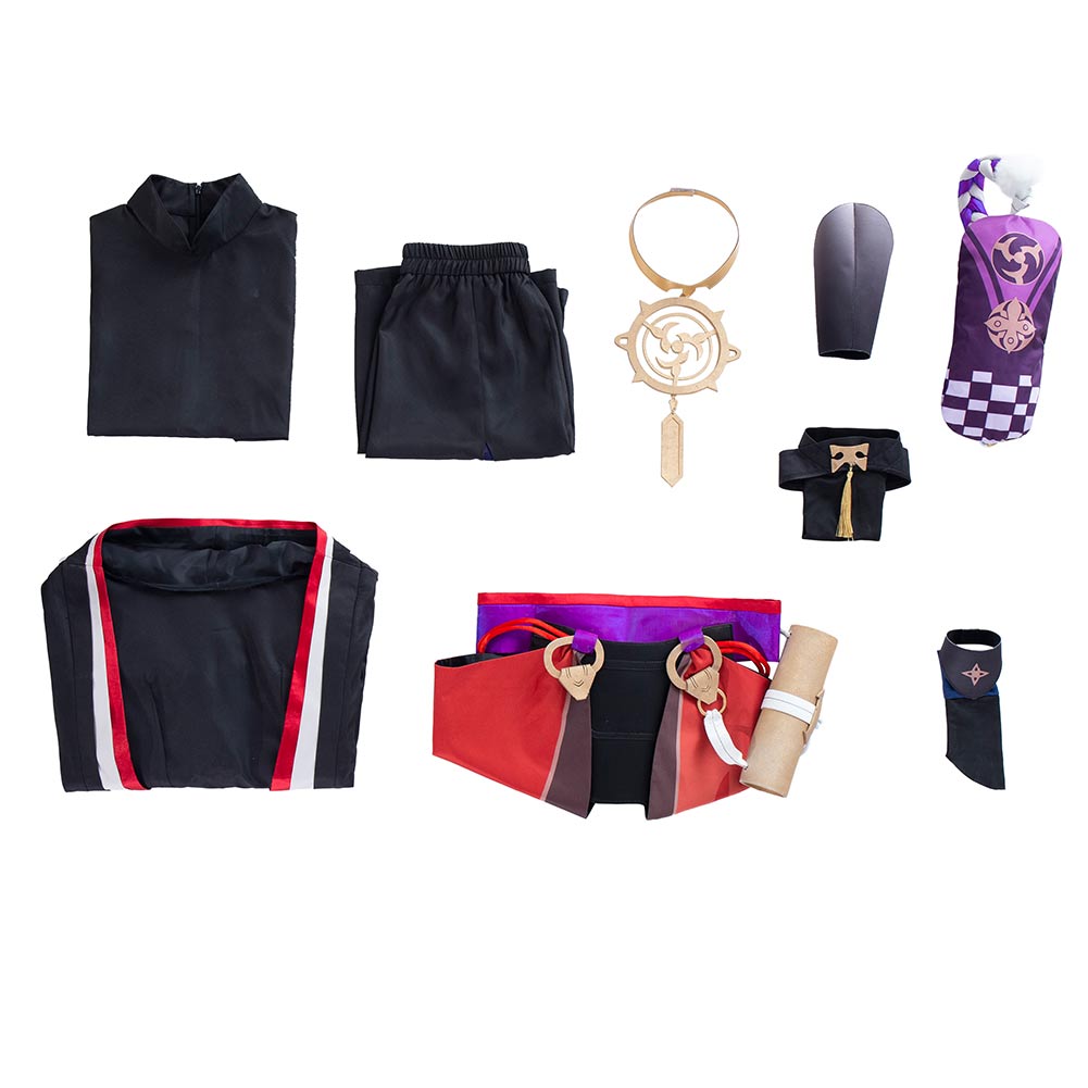 Genshin Impact Fatui Cosplay Costume  Outfits Halloween Carnival Suit
