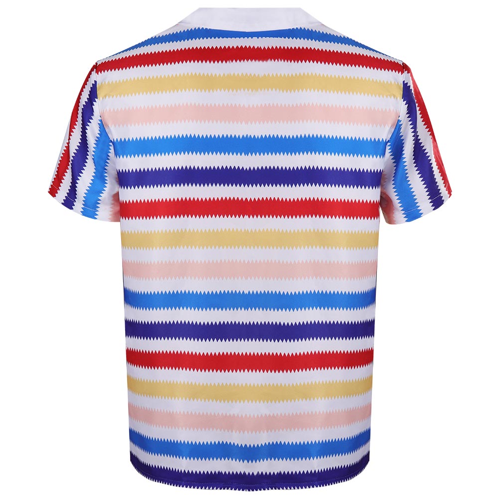 Barbie 1964 Ken Rainbow Striped Shirt Cosplay Costume Halloween Carnival Suit