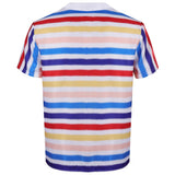 Barbie 1964 Ken Rainbow Striped Shirt Cosplay Costume Halloween Carnival Suit