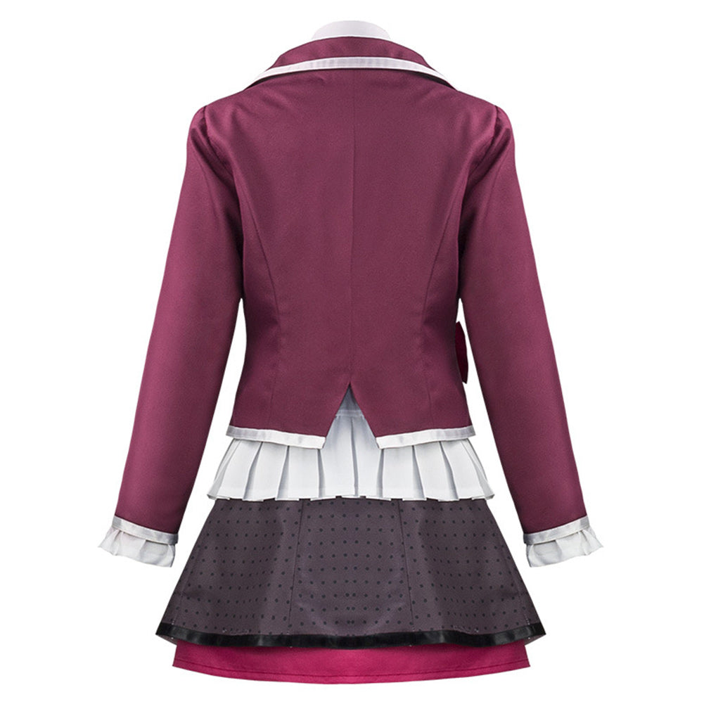 Danganronpa Utsugi Kotoko Shirt Skirt Uniform Outifts Cosplay Costume Halloween Carnival Suit