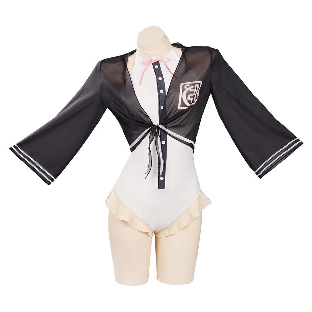 Danganronpa Nanami Chiaki Swimsuit Cosplay Costume Jumpsuit Swimwear Outfits Halloween Carnival Suit