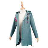 Danganronpa Coat Nagito Komaeda Cosplay Costume Kids Children Army Green Jacket
