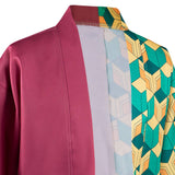 KNY Tomioka Giyuu Cosplay For Adult Male Costumes Halloween Carnival Suit With Earrings Belt