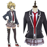 Anime Tenkuu Shinpan/High-Rise Invasion Halloween Carnival Suit Mayuko Nise Cosplay Costume Dress Outfit
