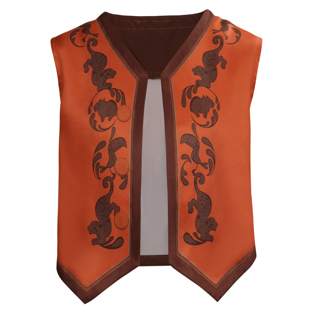 Encanto-Antonio Madrigal Cosplay Costume Kids Children Vest Outfits Halloween Carnival Suit