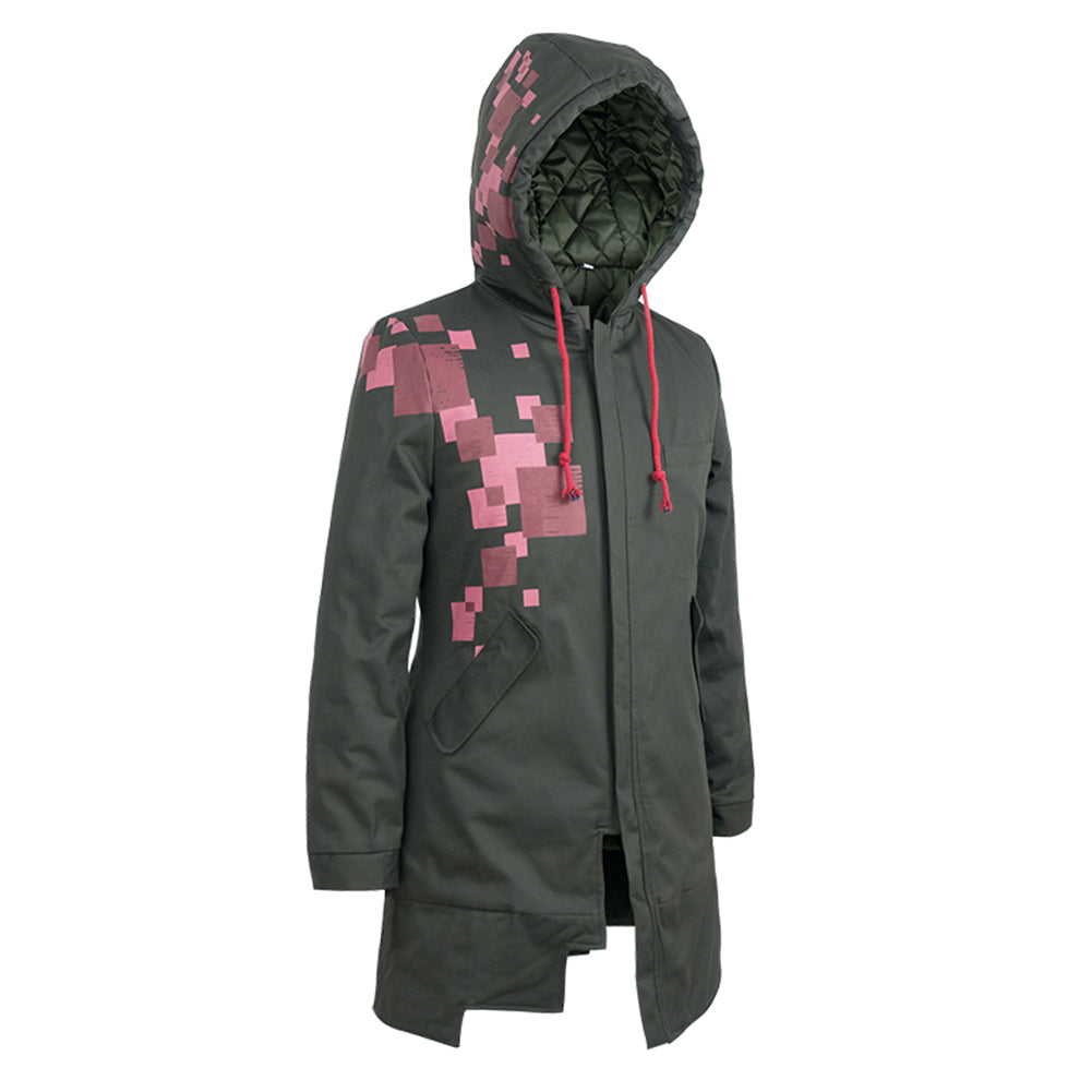 Danganronpa Nagito Komaeda Winter Thincken Cotton Coat Outifts Cosplay Costume Halloween Carnival Suit
