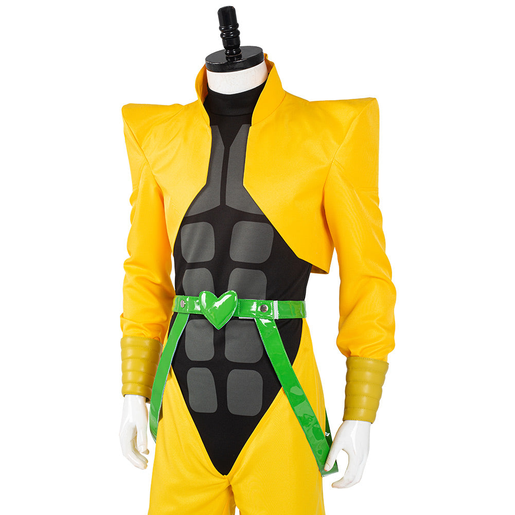 Dio Brando Cosplay Costume Top Pants Outfit Halloween Carnival Suit 