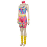 Barbie Print Sportswear Outfits Cosplay Costume Halloween Carnival Suit