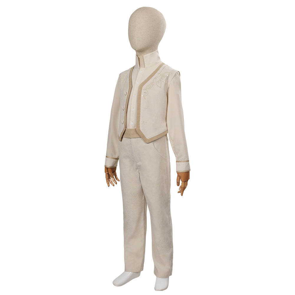 Kids ChildrenEncanto Antonio Madrigal Outfits Cosplay Costume Halloween Carnival Suit