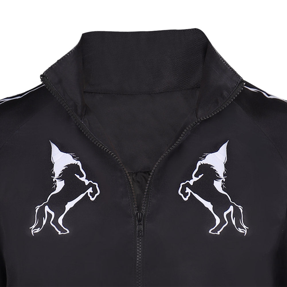 Barbie Ken Cosplay Costume Black Jacket Halloween Carnival Suit