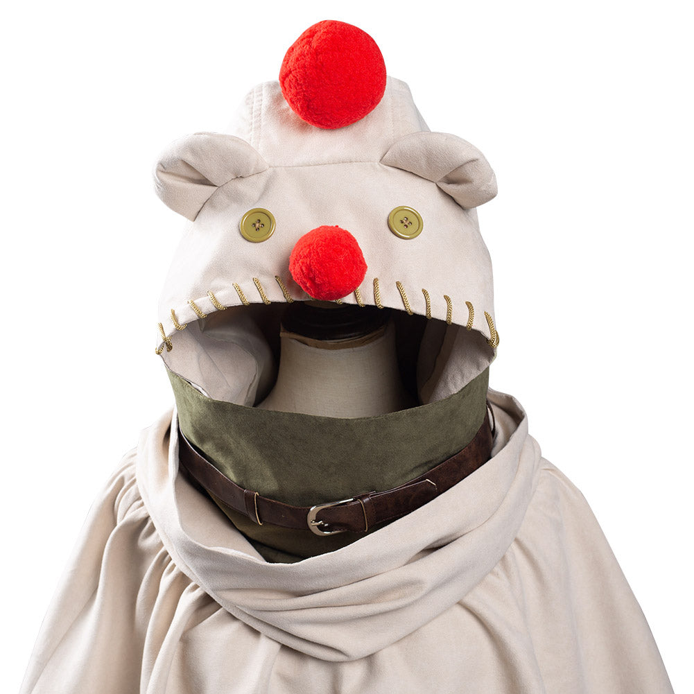Final Fantasy VII: Remake Intergrade Yuffie Kisaragi Moogle Cape Cosplay Costume Halloween Carnival Suit