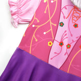 Kids Children Hocus Pocus Sarah Sanderson Cosplay Costume Outfits Halloween Carnival Suit