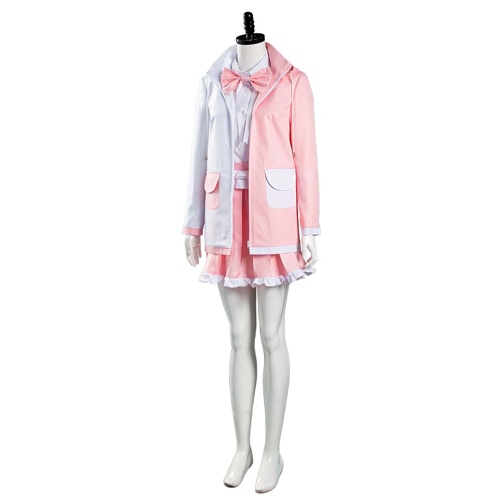 Danganronpa 2 Halloween Carnival Suit Monomi Cosplay Costume Uniform Skirt Outfit