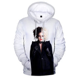 Cruella Cosplay Hoodie 3D Print Adult Sweatshirt Casual Streetwear Pullover