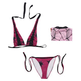 Demon Slayer:Kimetsu no Yaiba The string of six Daki Swimsuit Cosplay Costume Swimwear Cloak Outfits Halloween Carnival Suit