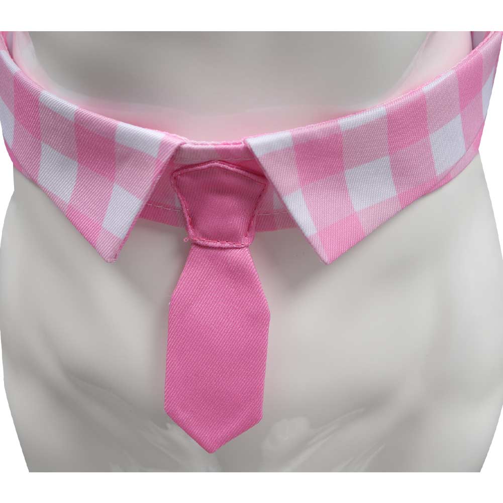 Barbie Ken Pet Dog Pink Bib Cosplay Costume Accessories Outfits Halloween Carnival Suit