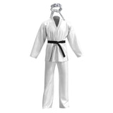 The Karate Kid -  Daniel LaRusso Karate Uniform Outfits Cosplay Costume Halloween Carnival Suit