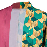 KNY Tomioka Giyuu Cosplay For Adult Male Costumes Halloween Carnival Suit With Earrings Belt