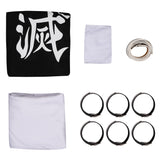 Demon Slayer Shinazugawa Sanemi Cosplay Costume Outfits Halloween Carnival Suit