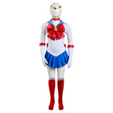 Anime Sailor Moon Halloween Carnival Suit Tsukino Usagi Cosplay Costume Kids Grils Dress Outfits