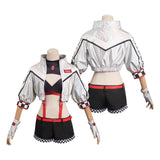 Cyberpunk Edgerunner Lucy Racing Jacket  Cosplay Costume Fancy Outfit Halloween Carnival Suit