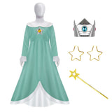 Mario Princess Peach Outfits Cosplay Costume Halloween Carnival Suit