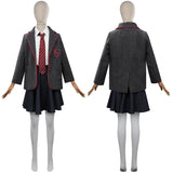 Roald Dahl’s Matilda the Musical  Cosplay Costume Uniform Dress Outfits Halloween Carnival Party Suit