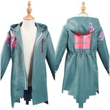 Danganronpa Coat Nagito Komaeda Cosplay Costume Kids Children Army Green Jacket