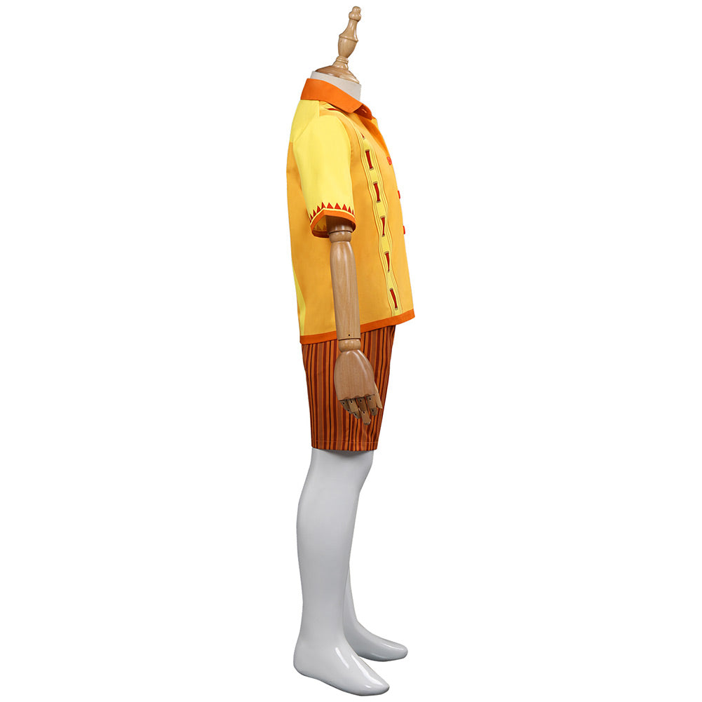 Encanto Felix Madrigal Cosplay Costume  Kids Children Casual Shirt Beach Shorts Outfits Halloween Carnival Suit cossky®