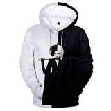 Cruella Cosplay Hoodie 3D Print Adult Sweatshirt Casual Streetwear Pullover