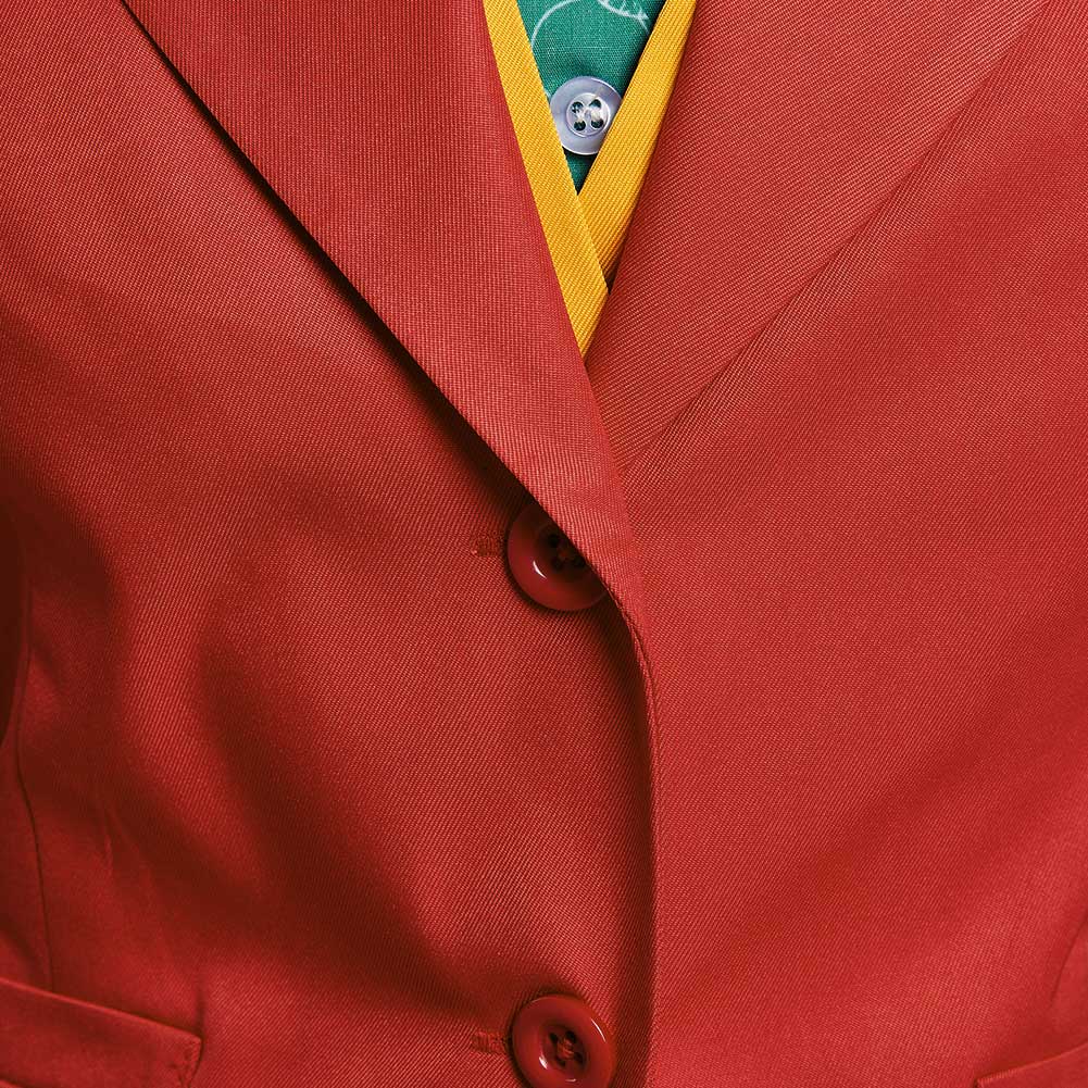 Movie Joker 2019 Female  Cosplay Costume Office Lady Uniform Skirt Outfits Halloween Carnival Suit