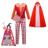 Kids Children Hocus Pocus Mary Sanderson Cosplay Costume Halloween Carnival Suit