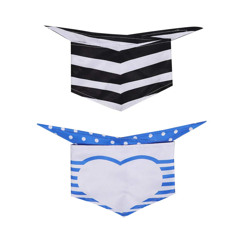 Barbie Dog Pet Stripe Scarf Cosplay Costume Outfits Halloween Carnival Suit
