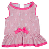 Barbie 2023 Pet Dog Pink Print Dress Cosplay Costume Outfits Halloween Carnival Suit