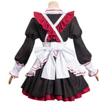 Oshi No Ko My Idol's Child Arima Kana Red Maid Dress Outfits Cosplay Costume Halloween Carnival Suit