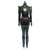 Valorant Halloween Carnival Outfit Viper Cosplay Costume Women Jumpsuit Romper Suit