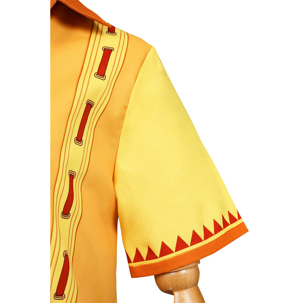 Encanto Felix Madrigal Cosplay Costume  Kids Children Casual Shirt Beach Shorts Outfits Halloween Carnival Suit cossky®