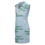 kids children Demon Slayer Tokitou Muichirou  Cosplay Costume Outfits Halloween Carnival Suit