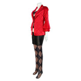 Joker Harley Quinn Cosplay Costume Outfits Halloween Carnival Suit