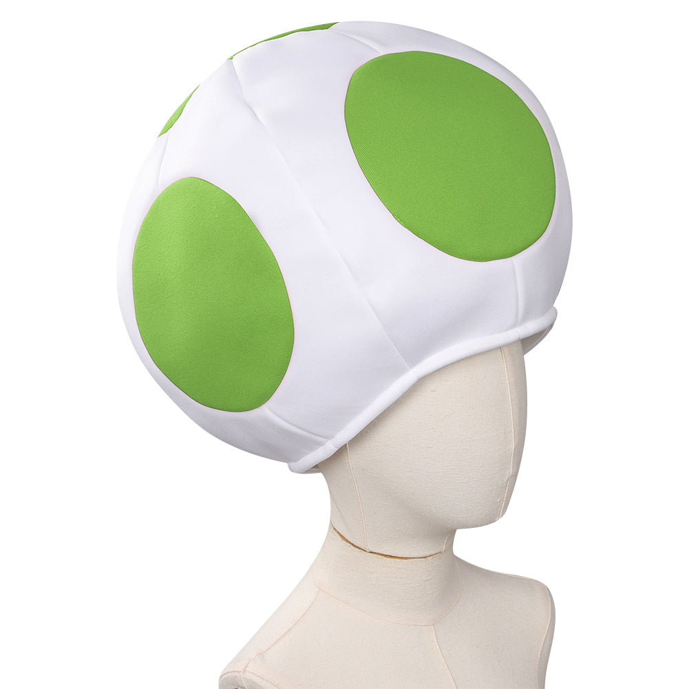 Kids Children Cosplay Hat Cap  Outfits Halloween Carnival Costume Accessories Prop The Super Mario Bros. Movie Toad/KINOPIO
