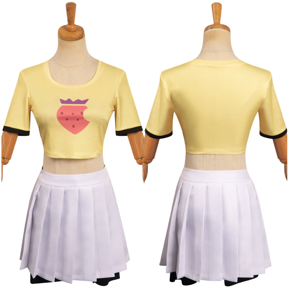 My Idol's Child Arima Kana Yellow Strawberry Set Cosplay Costume Halloween Carnival Suit
