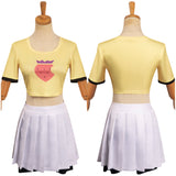 Oshi no Ko My Idol's Child Arima Kana Yellow Strawberry Cosplay Costume Halloween Carnival Suit