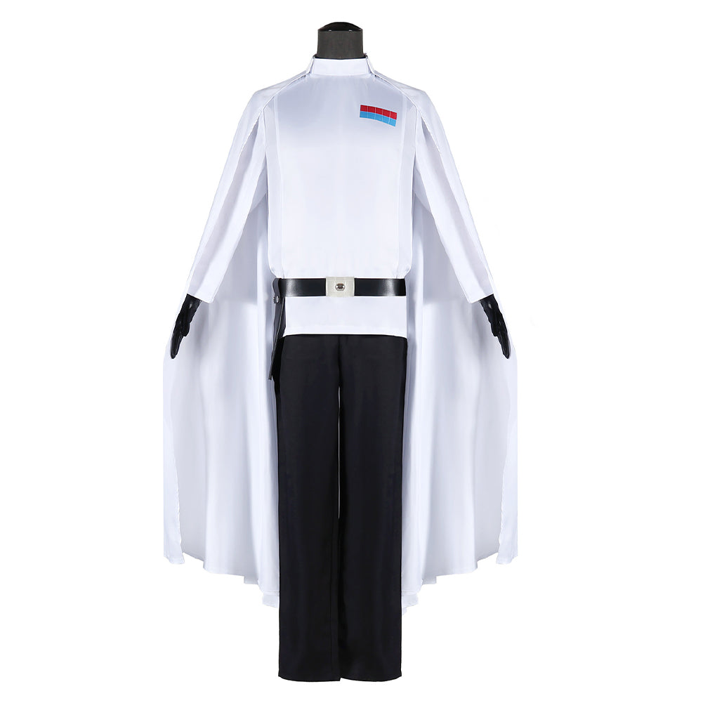 Rogue One: A Star Wars Story Orson Krennic Cosplay Costume Cloak Top Pants Outfits Halloween Carnival Party Disguise Suit