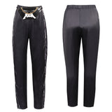 Barbie Ken Cosplay Costume Outfits Men Black Pants Bag Halloween Carnival Suit