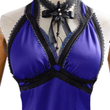 Final Fantasy VII Remake Tifa Lockhart Purple Gown Dress Cosplay Costume Ourfits