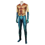 Aquaman Arthur Curry Cosplay Costume Jumpsuit Outfits Halloween Carnival Suit