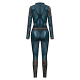 Aquaman Arthur Curry Movie Black Jumpsuit Cosplay Costume