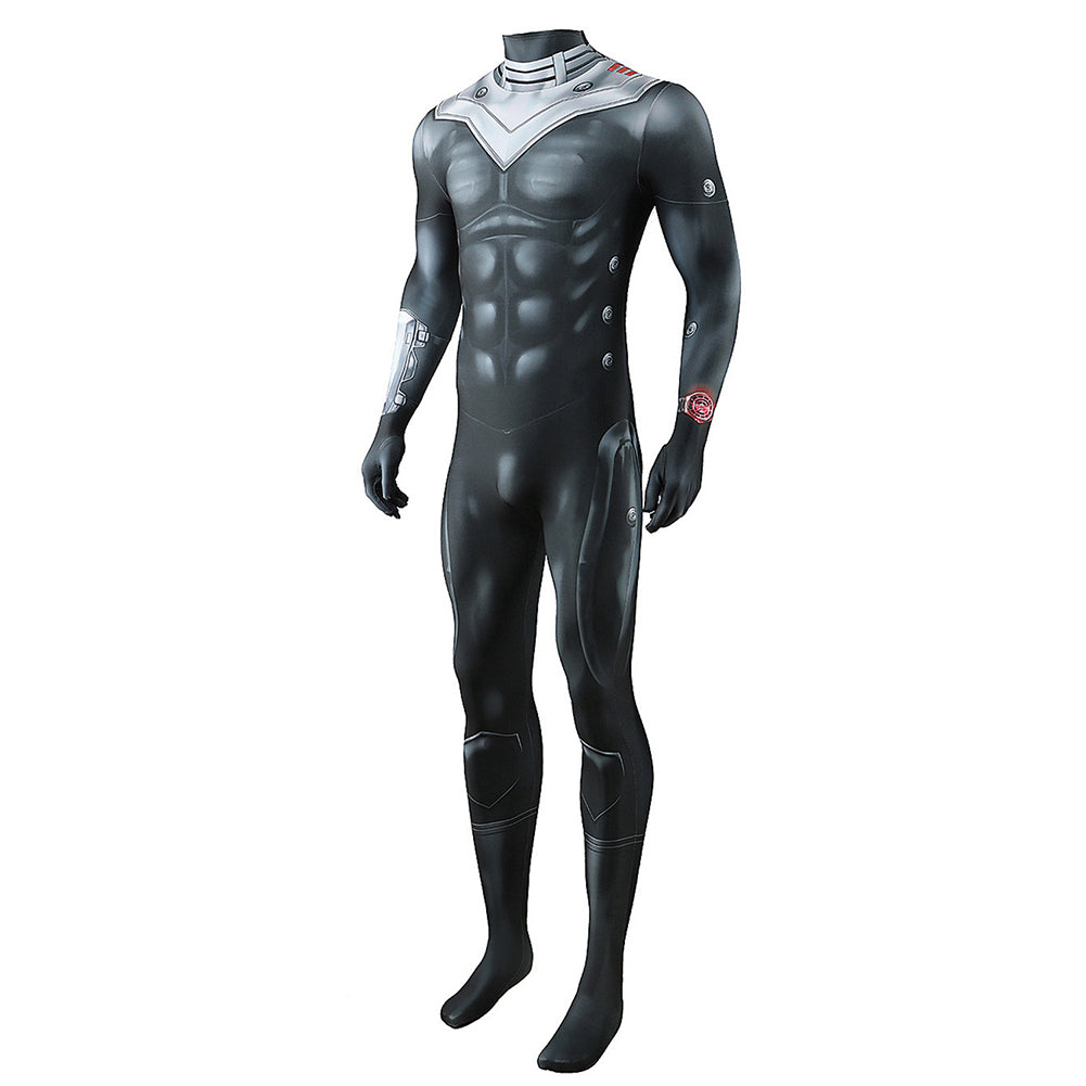 Aquaman Black Manta Combat Suit Jumpsuit Cosplay Costume Outfits Halloween Carnival Suit